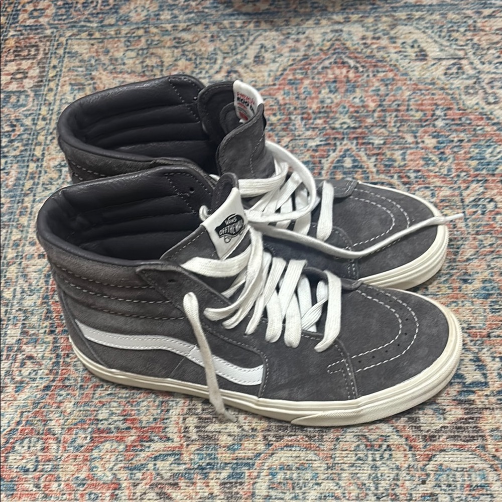 Vans Gray High-Top Sneakers